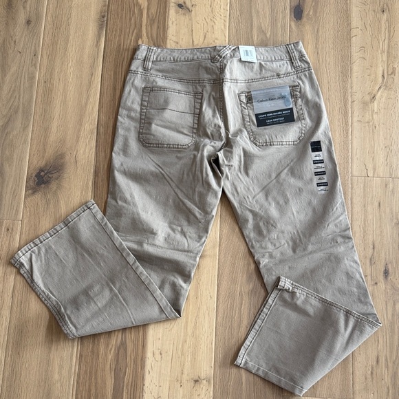 Calvin Klein Jeans Tan Boot Cut Pants - size 10 - Picture 3 of 8